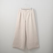 ストレッチスウェード調セミワイドパンツ (22101)