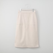 ストレッチスウェード調ストレートスカート (32100)