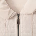 ボンバー中綿ロングベスト (02104) 4枚目画像