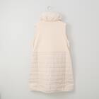 ボンバー中綿ロングベスト　(02104) 2枚目画像