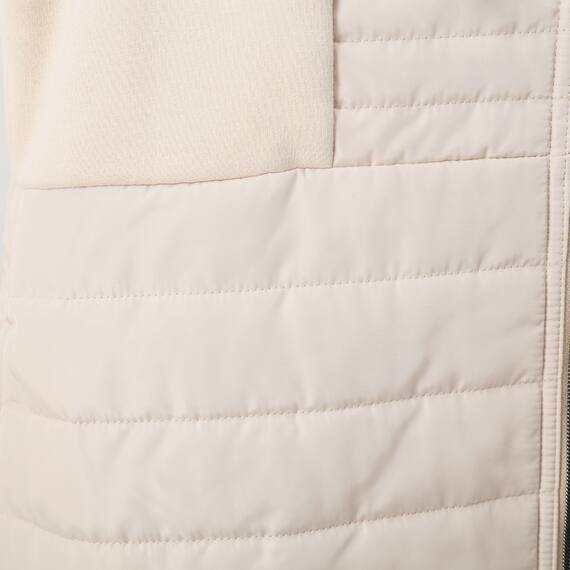 ボンバー中綿ロングベスト　(02104) 3枚目画像