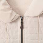 ボンバー中綿ロングベスト　(02104) 4枚目画像