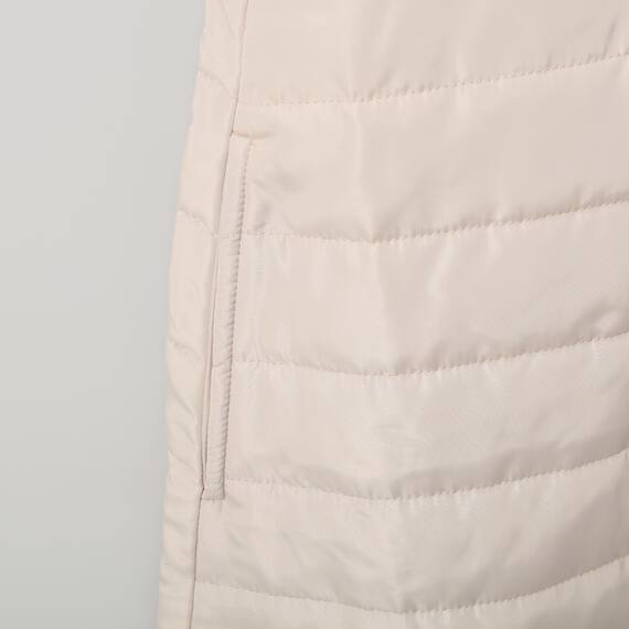 ボンバー中綿ロングベスト (02104) 5枚目画像