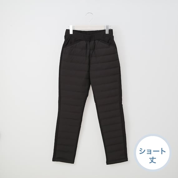 抗菌防臭生地使いダウンパンツショート丈 (22108) 1枚目画像