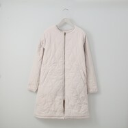 はっ水加工素材裏ボアノーカラーコート　(02110)