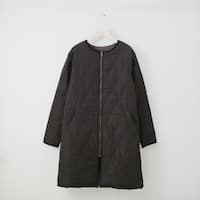 はっ水加工素材裏ボアノーカラーコート (02110)