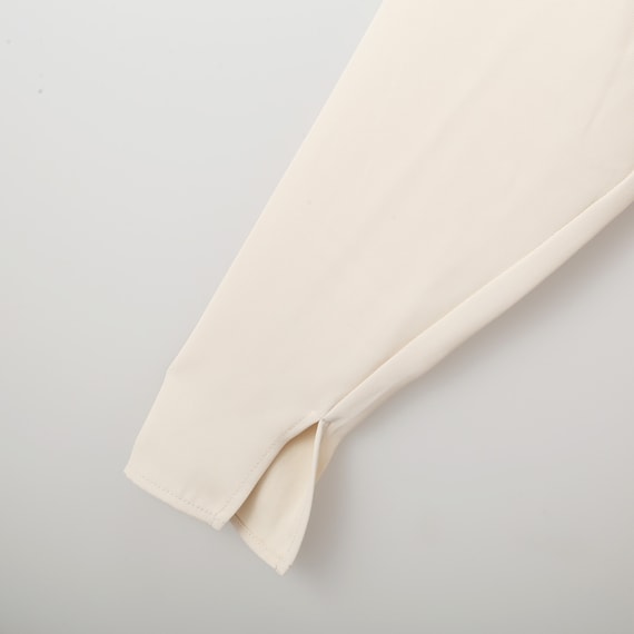 合繊バックジップブラウス (52100) 6枚目画像