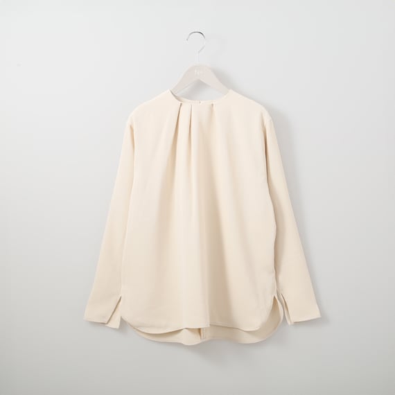 合繊バックジップブラウス (52100) 1枚目画像