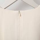 合繊バックジップブラウス (52100) 4枚目画像