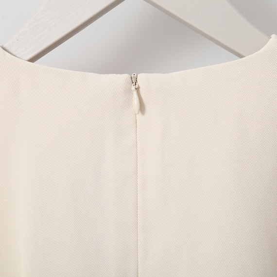 合繊バックジップブラウス (52100) 4枚目画像