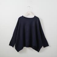 ふんわりポンチョ型プルオーバー　(72102)