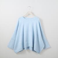 ふんわりポンチョ型プルオーバー　(72102)