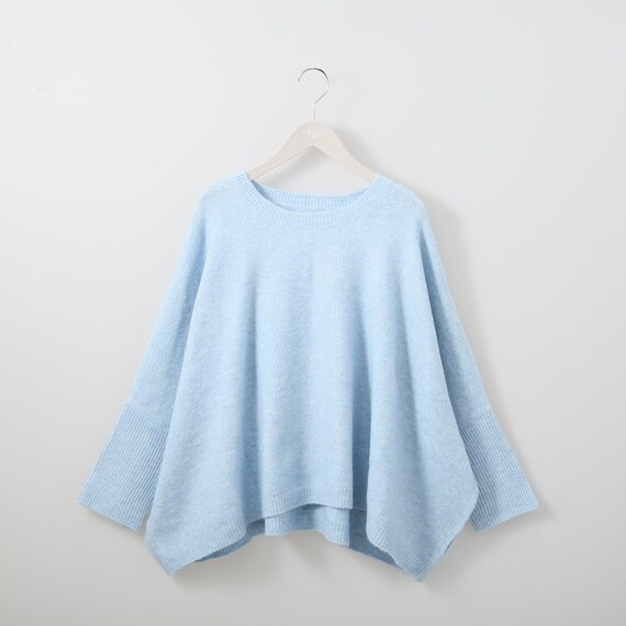 ふんわりポンチョ型プルオーバー　(72102) 1枚目画像