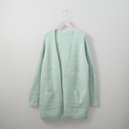やわらか畦編みトッパーカーディガン (82101)