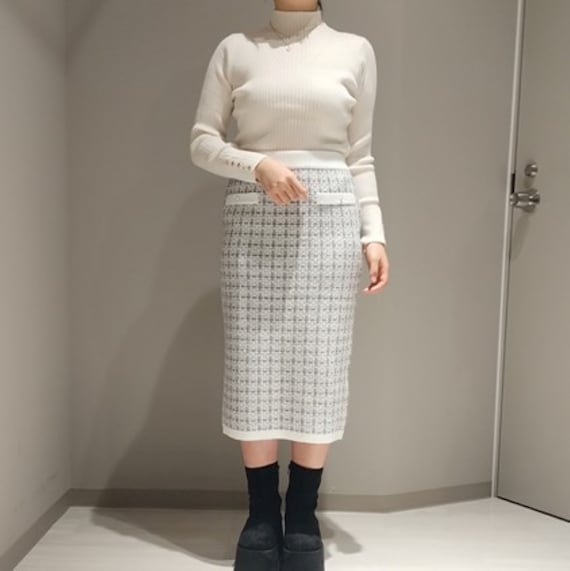 ジンジャー吸湿発熱リブハイネックプルオーバー (72104) 8枚目画像