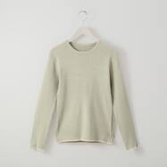 ラメラインリブニットプルオーバー　(72105)