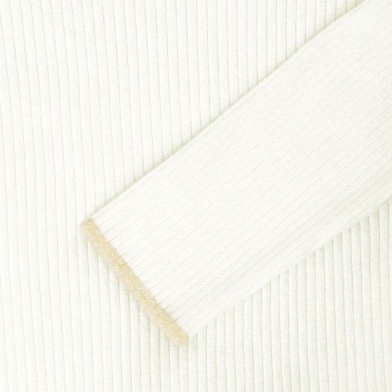 ラメラインリブニットプルオーバー (72105) 6枚目画像