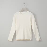 ラメラインリブニットプルオーバー　(72105)