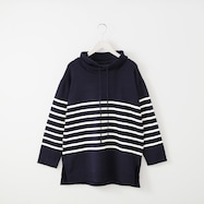 ボーダーニットチュニック (72110)