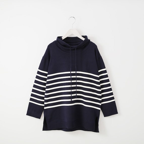 ボーダーニットチュニック (72110) 1枚目画像