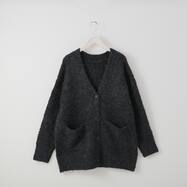 ふんわりバルキーニットカーディガン　(82107)