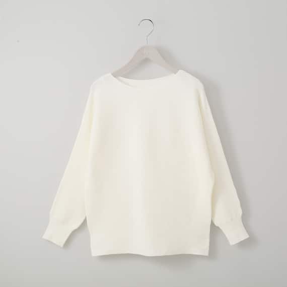 ラメ混ニットドルマンスリーブプルオーバー (72118) 1枚目画像