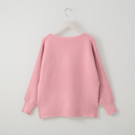 ラメ混ニットドルマンスリーブプルオーバー (72118) 2枚目画像