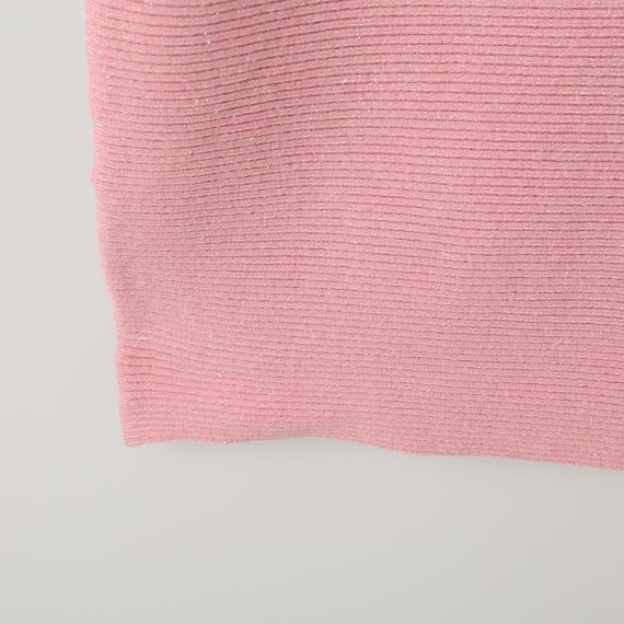 ラメ混ニットドルマンスリーブプルオーバー (72118) 6枚目画像