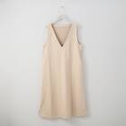 ポケット付き　ソフトストレッチウール調ジャンパースカート　(42104) 1枚目画像