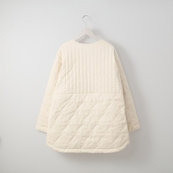 切替えキルティングハーフコート　(02111) 2枚目画像