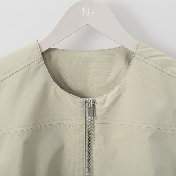 裾タックスリーブレスブルゾン (12110) 5枚目画像