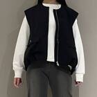 裾タックスリーブレスブルゾン　(12110) 9枚目画像