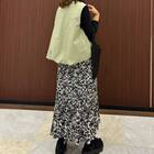 裾タックスリーブレスブルゾン　(12110) 11枚目画像