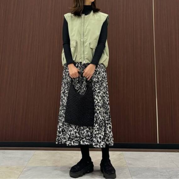 裾タックスリーブレスブルゾン　(12110) 12枚目画像