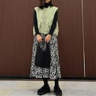 裾タックスリーブレスブルゾン (12110) 12枚目画像