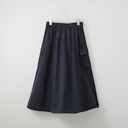 はっ水加工素材裾ドロストスカート (32107)