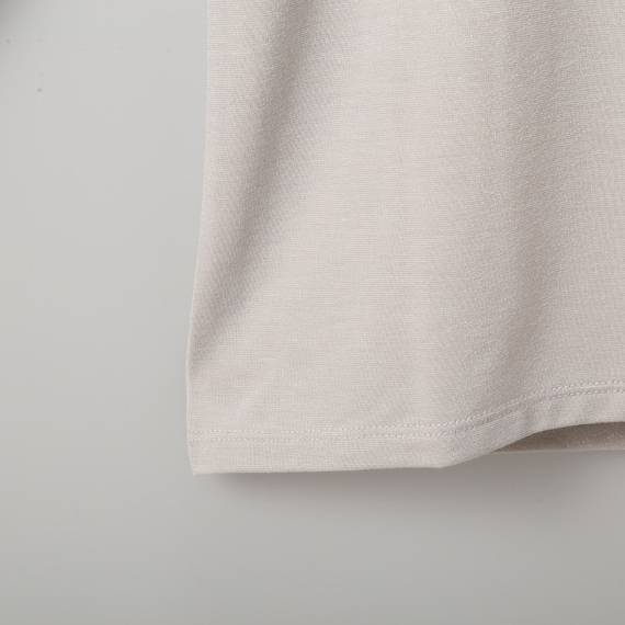 ラメ天竺ハイネックプルオーバー (62116) 6枚目画像