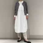 ピンタックシャツワンピース (42100) 8枚目画像