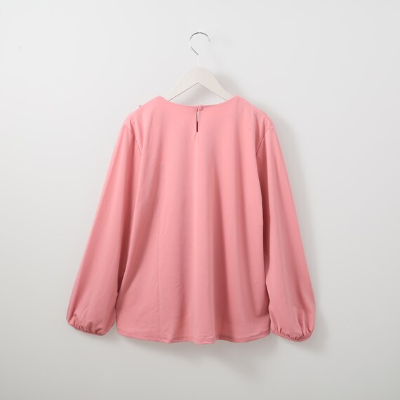 カットジョーゼットフリルブラウス (52111) 2枚目画像