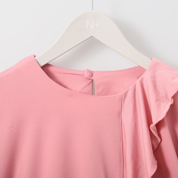 カットジョーゼットフリルブラウス (52111) 4枚目画像