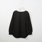 ラメ裏毛裾ラウンドプルオーバー (62105) 1枚目画像