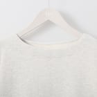 ラメ裏毛裾ラウンドプルオーバー (62105) 4枚目画像