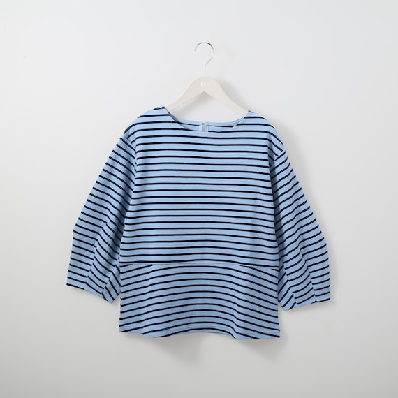 ボーダーリップルプルオーバー (62107) 1枚目画像