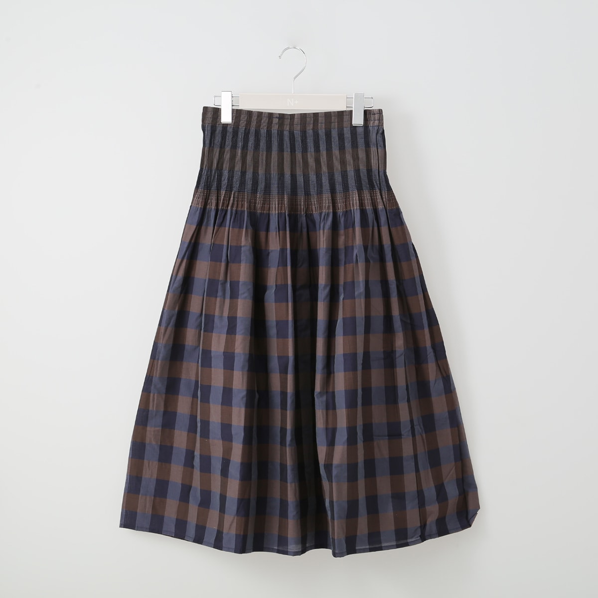 チェック×ストライプリバーシブルスカート (32105) | ニトリネット