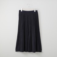【N+商品】ラメニットプリーツスカート　(32102)