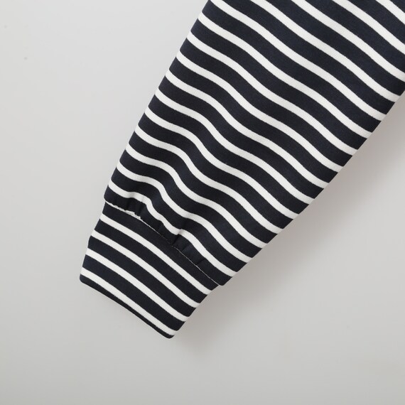 とろみダンボールニットボーダープルオーバー (72122) 5枚目画像