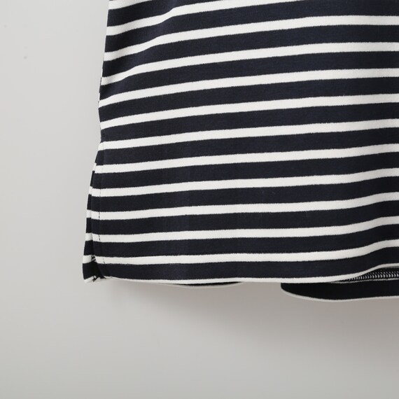 とろみダンボールニットボーダープルオーバー (72122) 6枚目画像