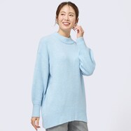 【N+商品】コラーゲン入りやわらかニットプルオーバー　(72124)