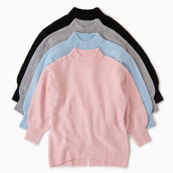 コラーゲン入りやわらかニットプルオーバー (72124) 7枚目画像