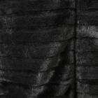 ポケット付きボーダーフェイクファーベスト　(12113) 3枚目画像